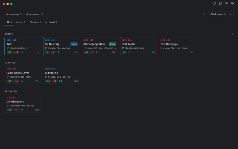 Baton dashboard overview