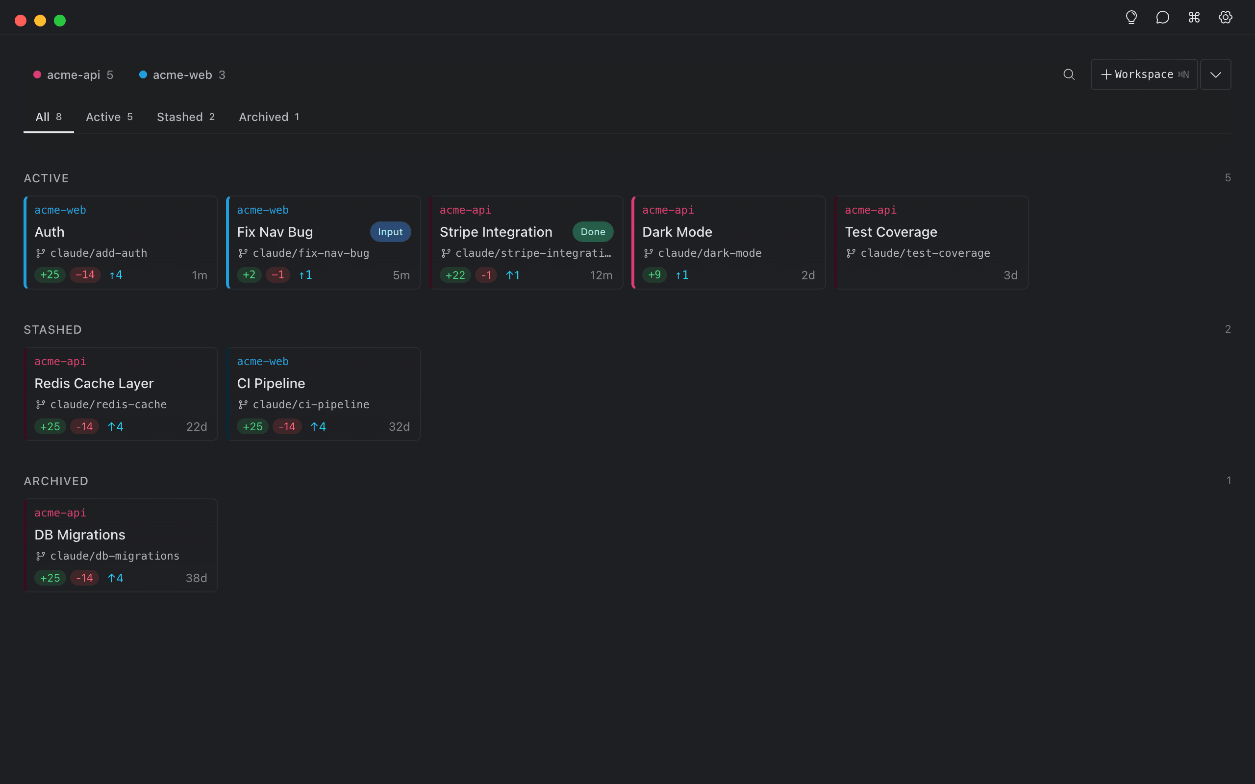 Baton dashboard overview