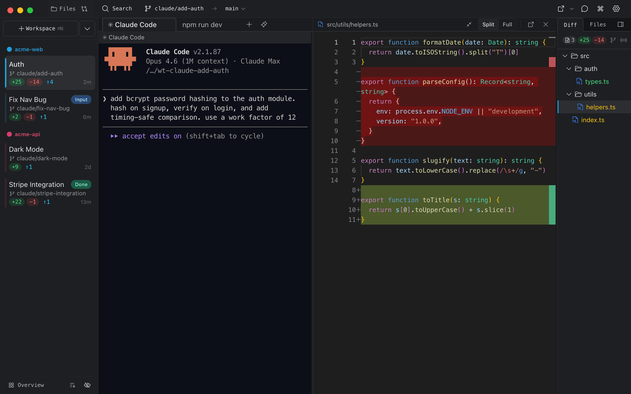 Baton app showing multiple Gemini CLI instances
